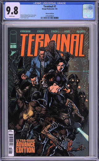 Terminal #7 - David Finch - Ultra Rare Advance Edition - CGC 9.8!