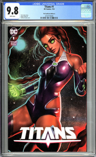 Titans #1 - The Syndicate Nathan Szerdy Exclusive - CGC 9.8!