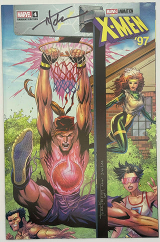 X-MEN '97 #4 UNKNOWN COMICS TYLER KIRKHAM EXCLUSIVE VARIANT - SIGNED BY TYLER KIRKHAM!