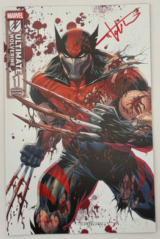 Ultimate Wolverine #1  Unknown Comics Tyler Kirkham Exclusive Premium Variant - Signed By Tyler Kirkham!