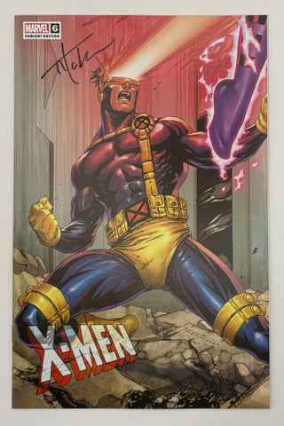 X-MEN #6 Unknown Comics Tyler Kirkham Connecting Cover Exclusive Variant - Signed By Tyler Kirkham!