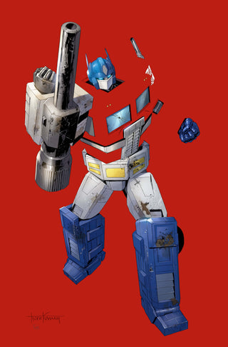 Transformers #17 Unknown Comics Tyler Kirkham Exclusive Negative Space Virgin Variant!