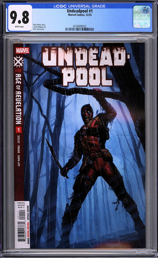 Undeadpool #1 - Cover A - E.M. Gist - CGC 9.8!