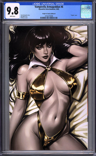 Vampirella: Armageddon #6 - Knight of Comics Pilnikova Virgin Variant B - CGC 9.8!