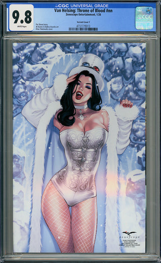 Van Helsing: Throne of Blood - Cover T - Elias Chatzoudis - 2026 January Halloween All Year Cosplay Collectible Cover - CGC 9.8!