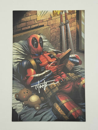 DEADPOOL & WOLVERINE WWIII #1 Unknown Comics Exclusive Virgin Variant - Signed by Tyler Kirkham!