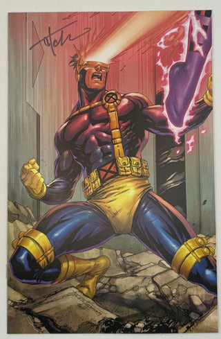 X-MEN #6 Unknown Comics Tyler Kirkham Connecting Cover Exclusive Virgin Variant - Signed By Tyler Kirkham!