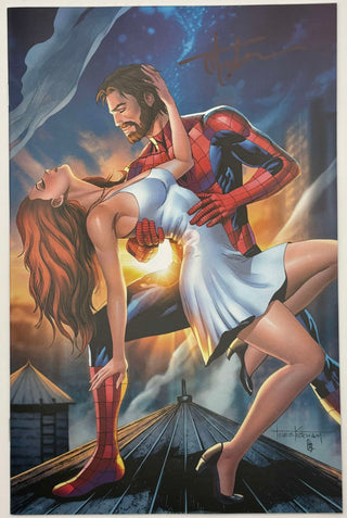 ULTIMATE SPIDER-MAN #7 Unknown Comics Tyler Kirkham Exclusive Virgin Variant - Signed By Tyler Kirkham