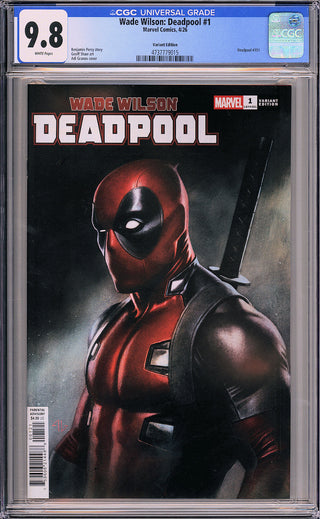 Wade Wilson: Deadpool #1 - Cover B - Adi Granov Variant - CGC 9.8!