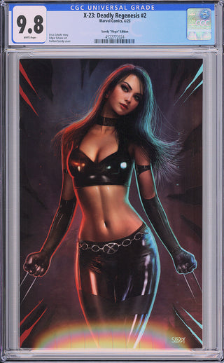 X-23: Deadly Regenesis #2 Comics Illuminati Nathan Szerdy Virgin Exclusive - CGC 9.8!